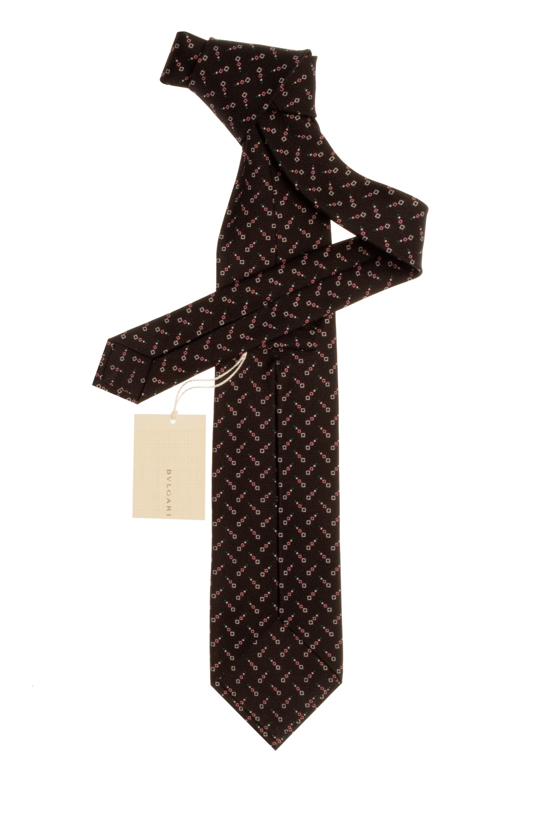 Bvlgari Geometrical Silk Ties - Bvlgari Bv 0144c