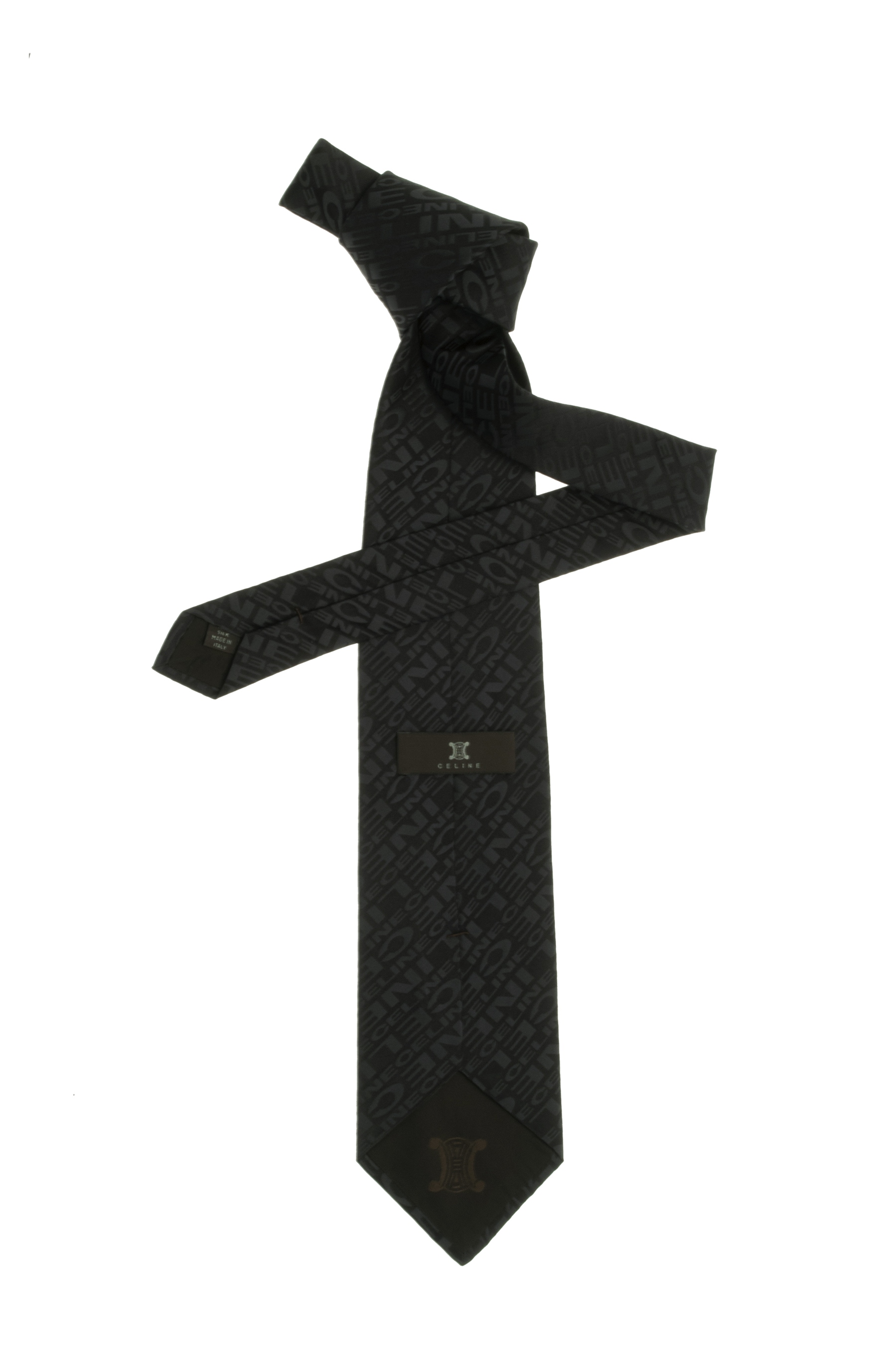 Celine Geometrical Silk Ties - Celine Ce 0126c